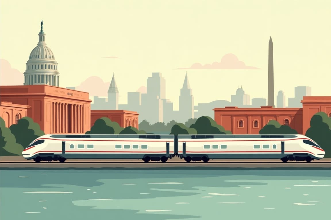 Illustration of Washington, D.C. Complete Getaway