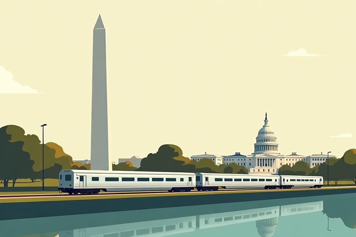 Illustration of Washington, D.C. Ultimate Getaway