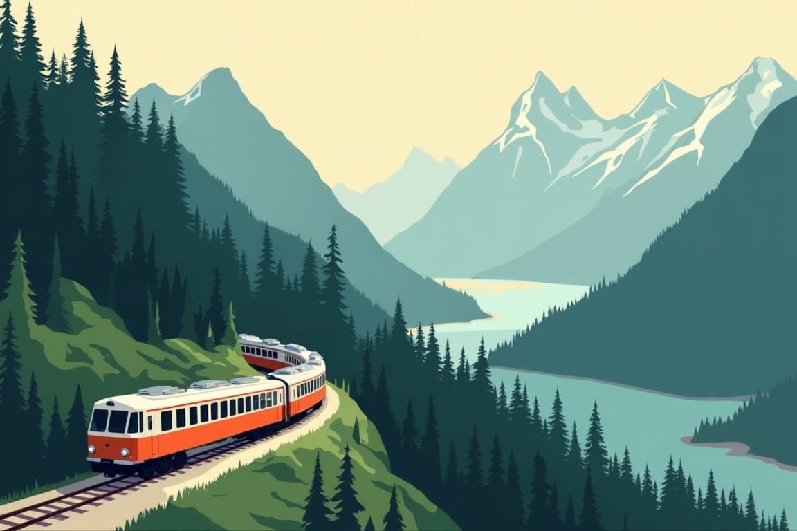 Illustration of Wengen Walking Holiday