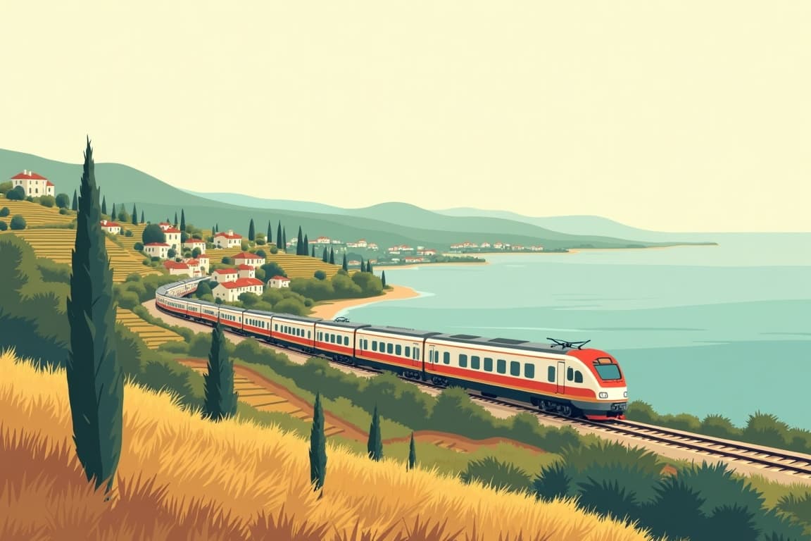 Illustration of Western Europe Group Tour