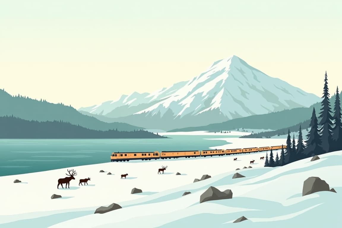 Illustration of Winter Escape