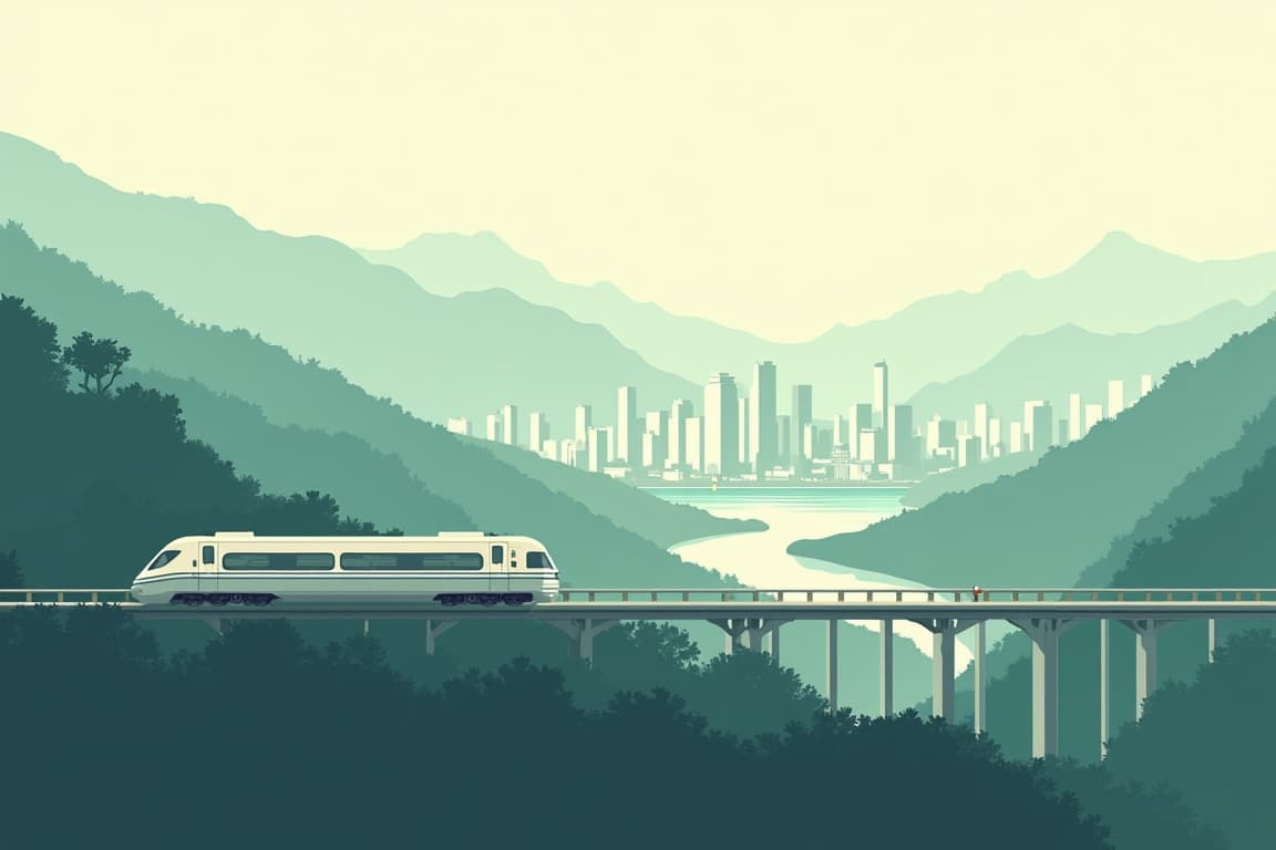 Illustration of Wonders of Hong Kong & China
