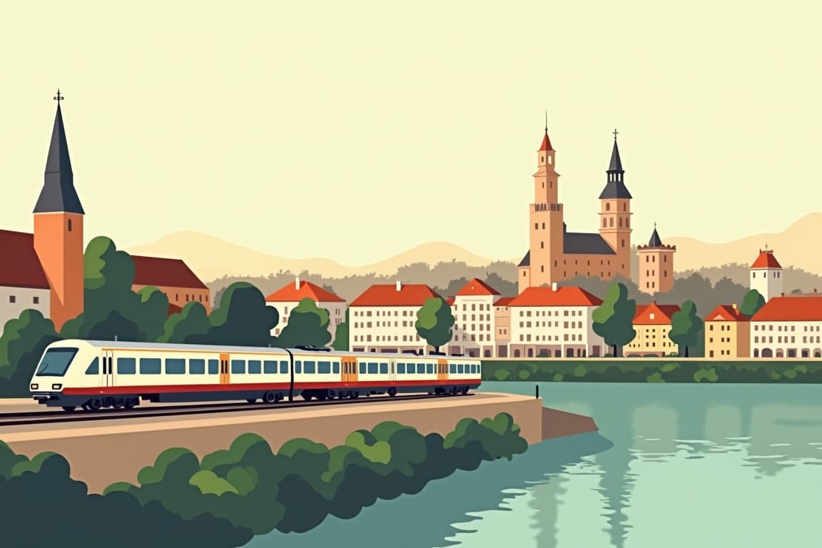 Illustration of Wrocław