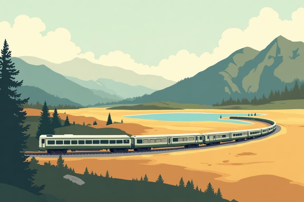 Illustration of Yellowstone National Park Discovery