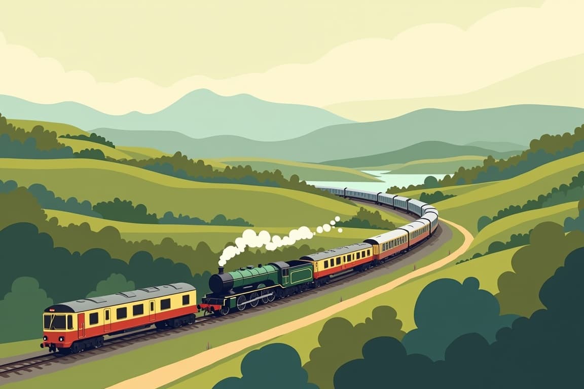 Illustration of Yorkshire & Northumberland