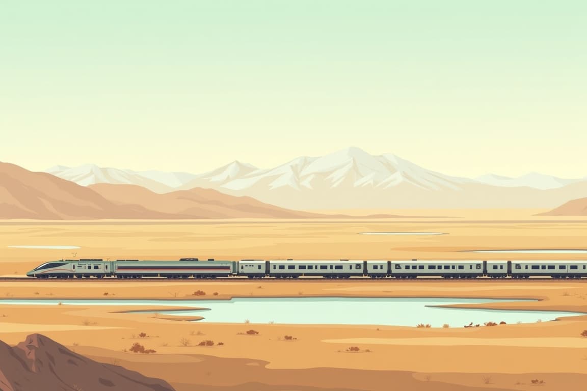 Illustration of Zarengold: Moskau - Peking