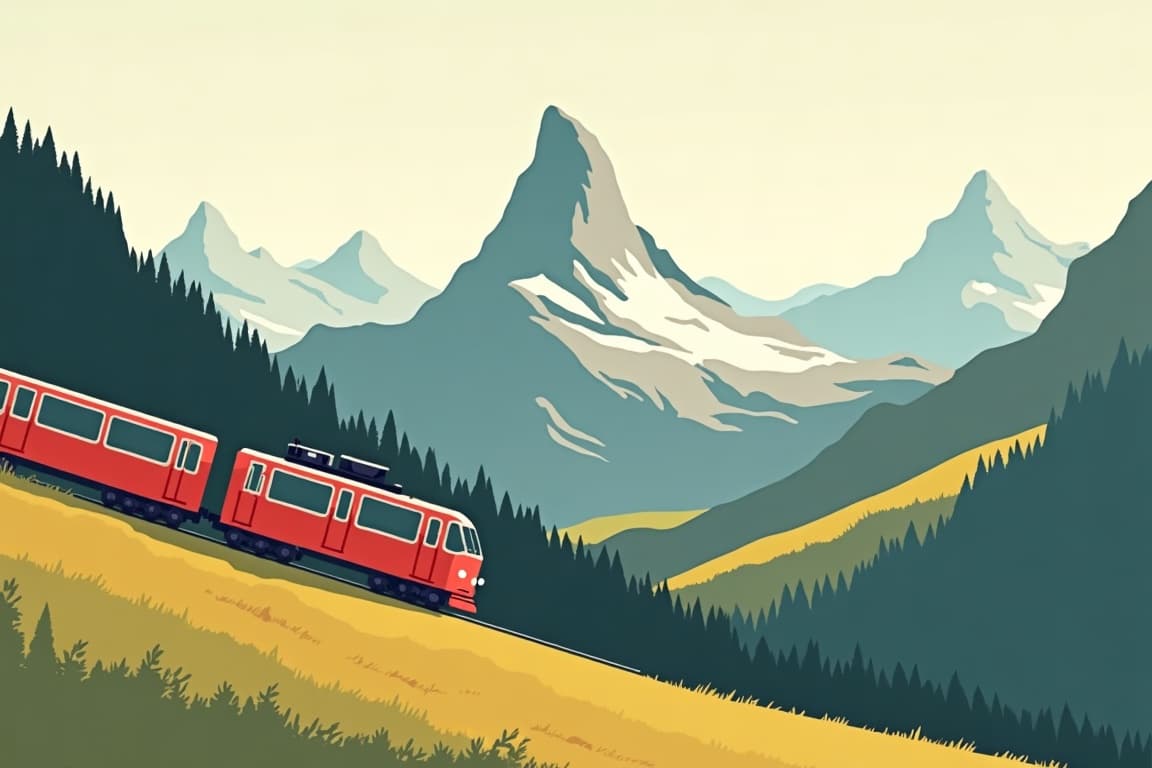 Illustration of Zermatt