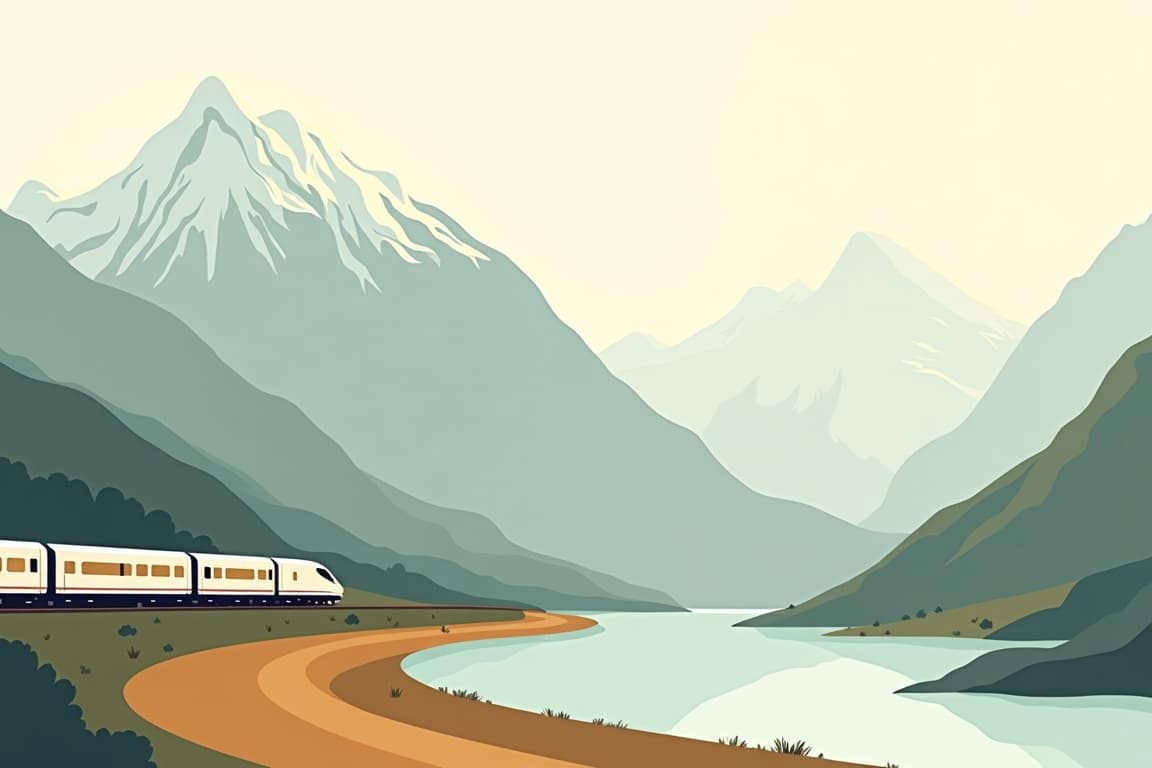 Illustration of Zurich and Paris from Zurich