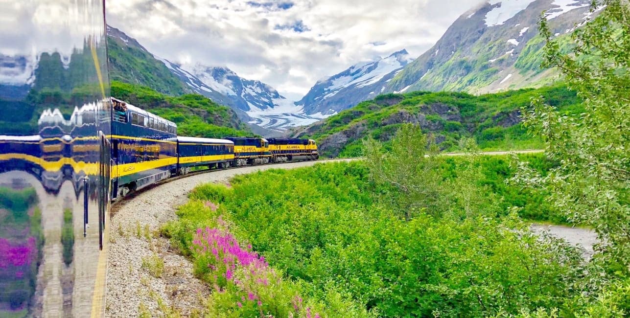 Alaska Rail and Sail with Denali National Park from Chicago, a rail journey with Amtrak Vacations