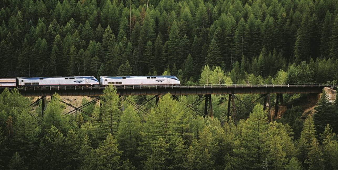 Glacier National Park and Mount Rainier Discovery from Chicago, a rail journey with Amtrak Vacations