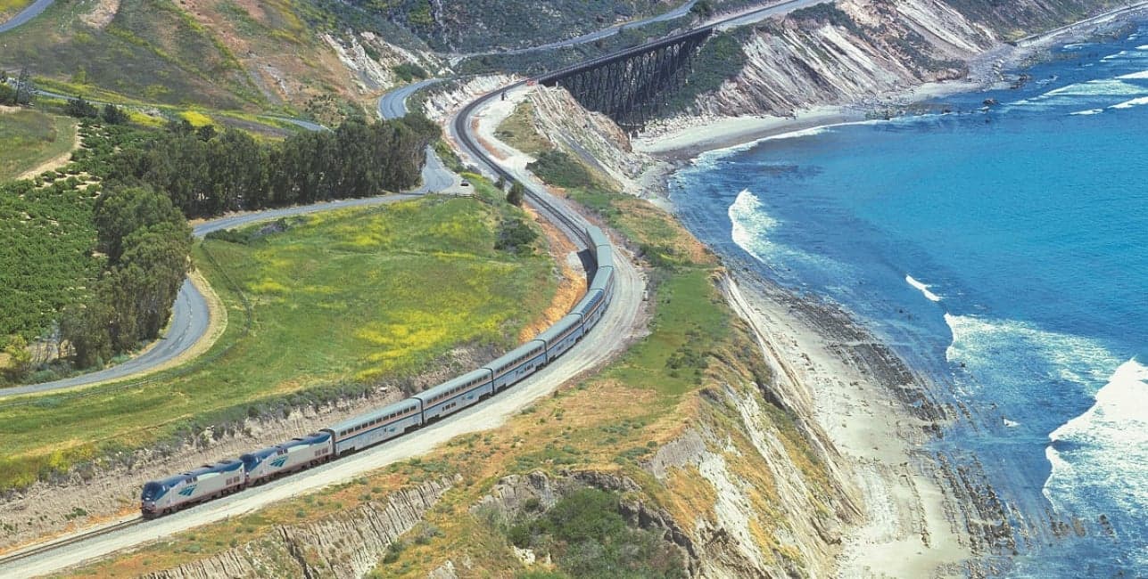 Grand Pacific Coast Rail Journey, a rail journey with Amtrak Vacations