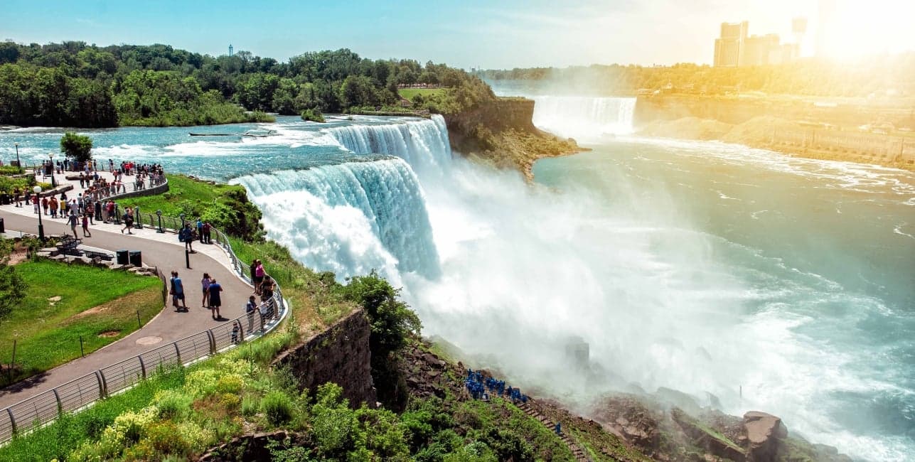 Niagara Falls Getaway Roundtrip from New York City, a rail journey with Amtrak Vacations