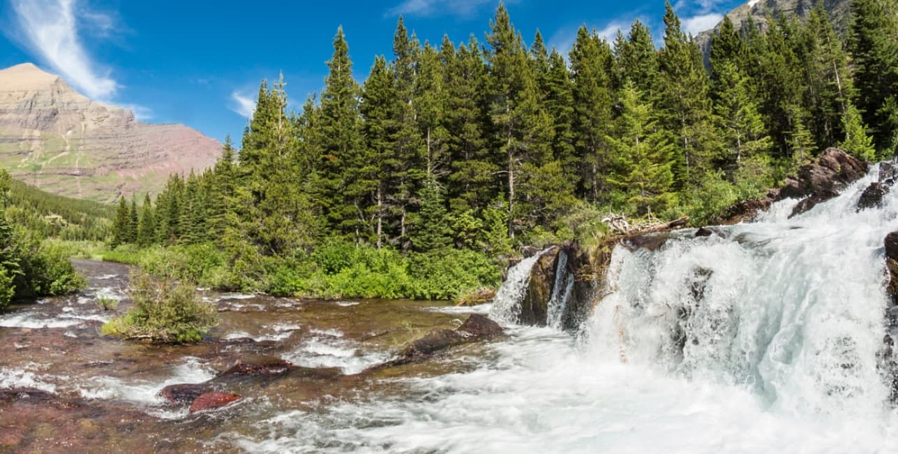 Whitefish and Glacier National Park Getaway Roundtrip from New York City, a rail journey with Amtrak Vacations