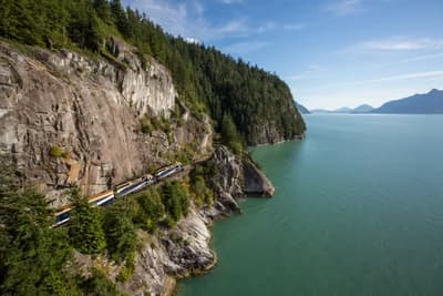 West Coast and Rockies Getaway, a rail journey with Canadian Rockies Trains