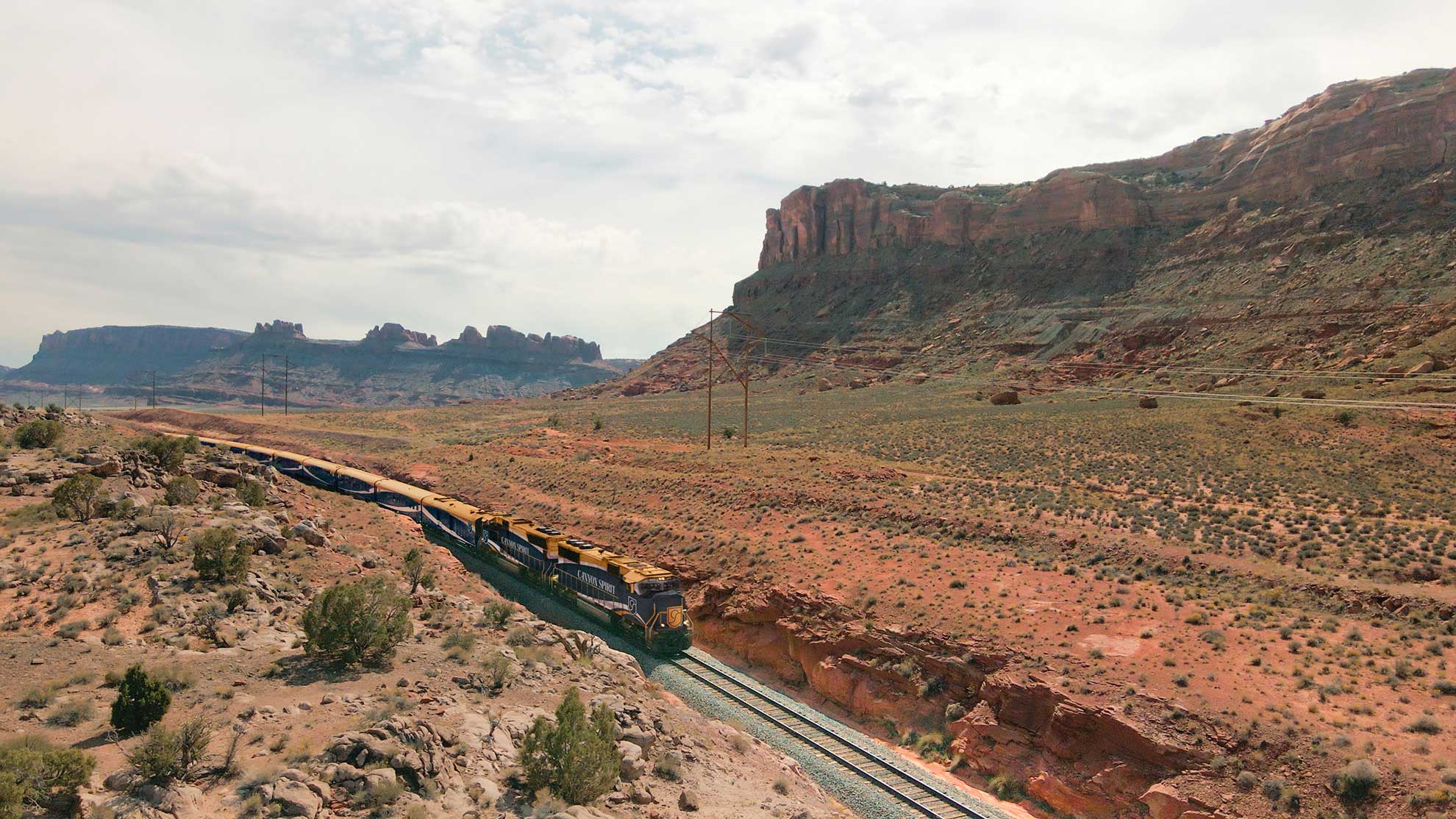 Rockies to the Red Rocks Three-day Rail Only, Canyon Spirit