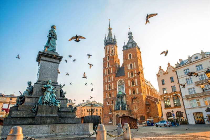 Krakow to Vienna: 1 Week, Euroventure