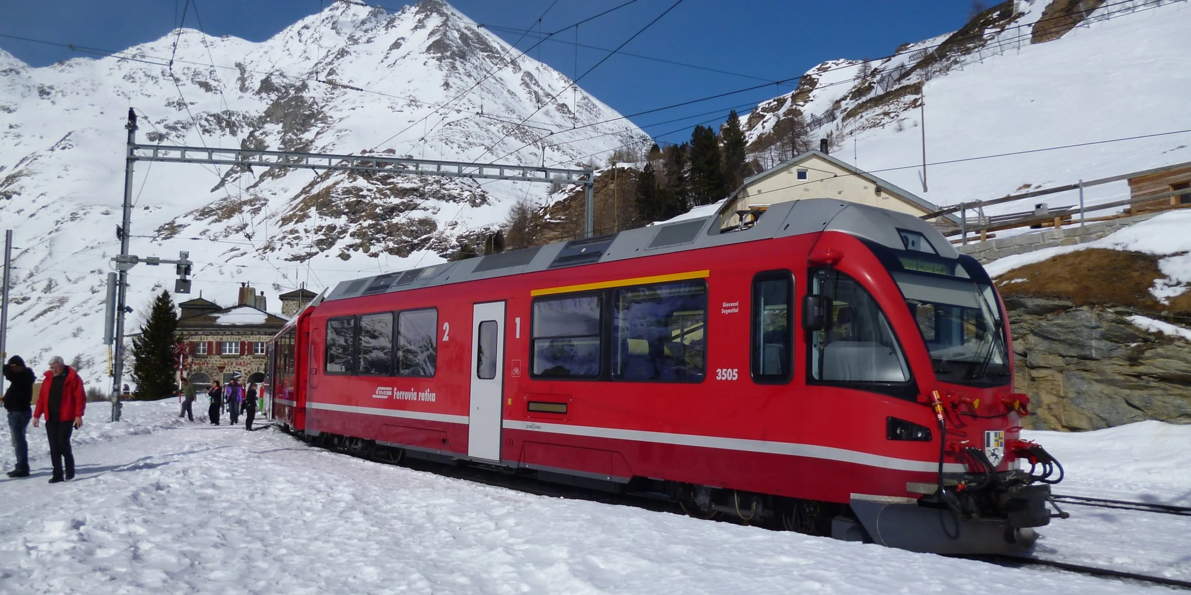 Snow on the Alps, Ffestiniog Travel