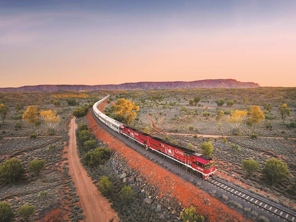 The Ghan, Fred. Holidays (Fred. Rail Journeys)