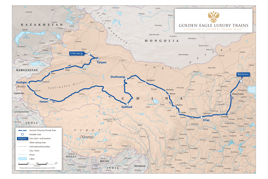Ancient China by Private Train, Golden Eagle Luxury Trains