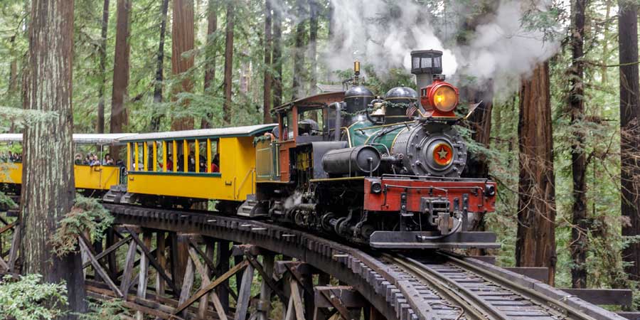 California's Napa Valley, Redwoods & Yosemite, a rail journey with Great Rail Journeys