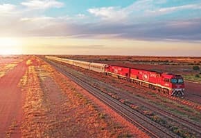 Grand Tour of Australia Including the Ghan, Great Rail Journeys