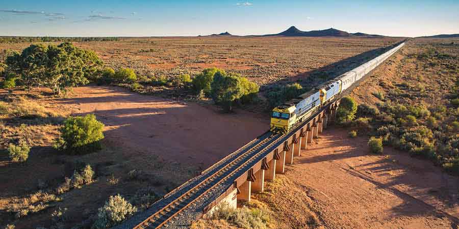 Treasures of Australia & the Indian Pacific, Great Rail Journeys