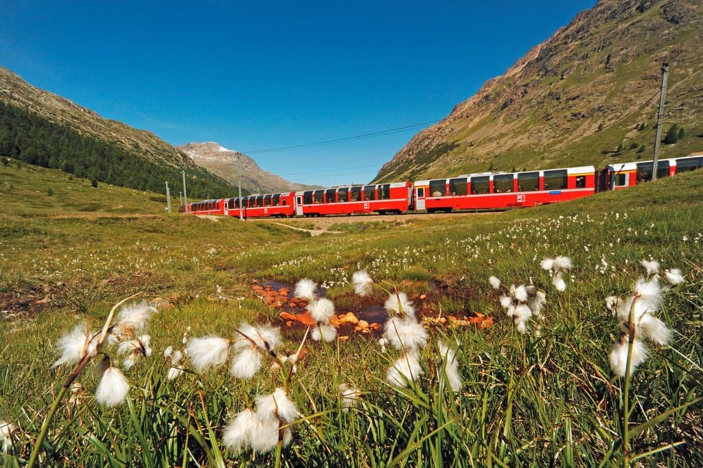 Bernina Express Chur – Tirano, railtour suisse