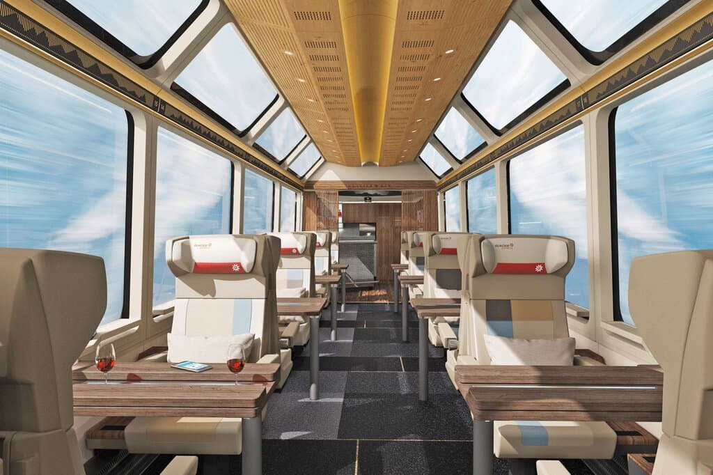 Glacier Express Excellence Class (for international guests), railtour suisse