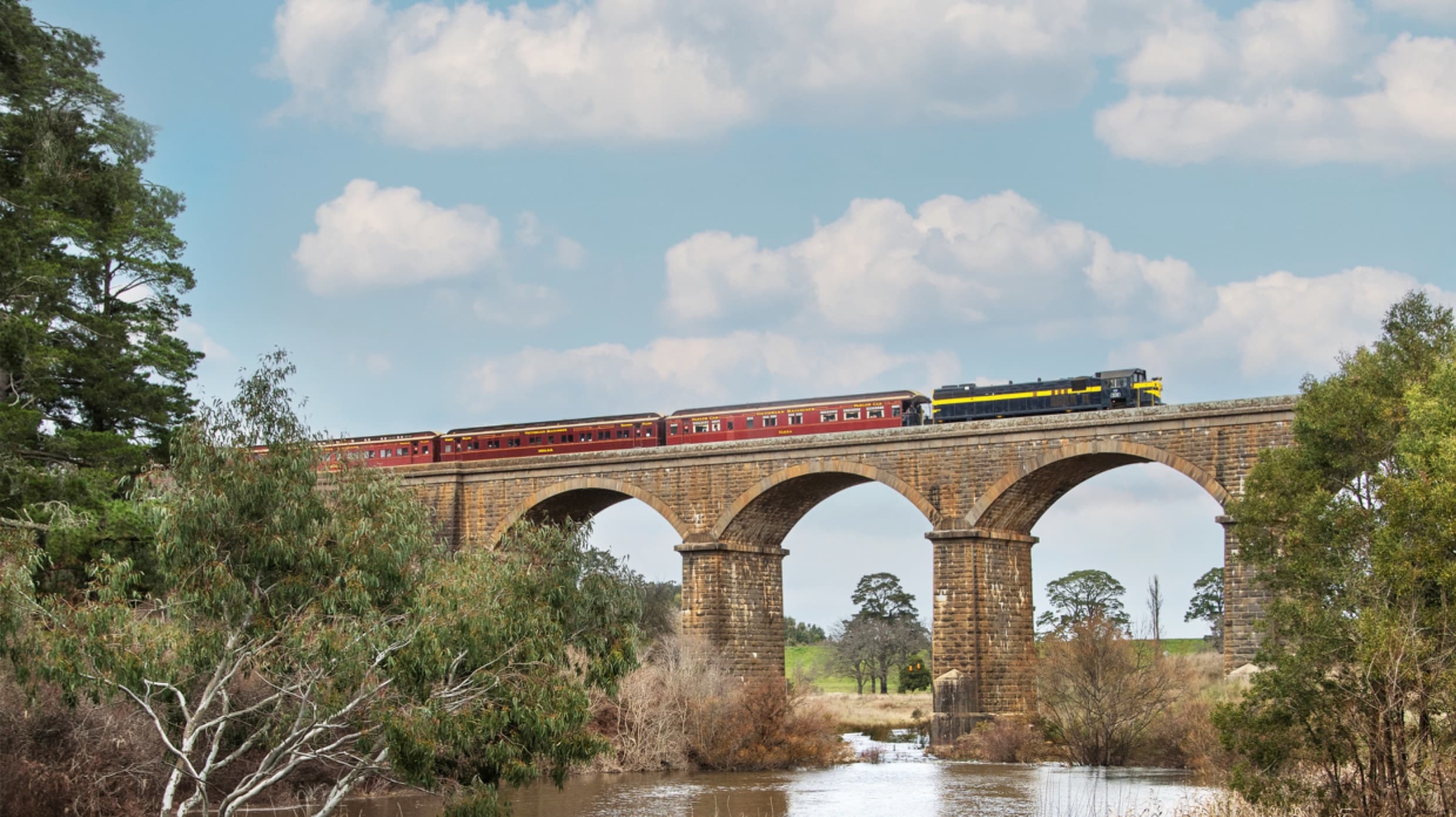 Melbourne to the Murray Rail Escape, Railway Adventures