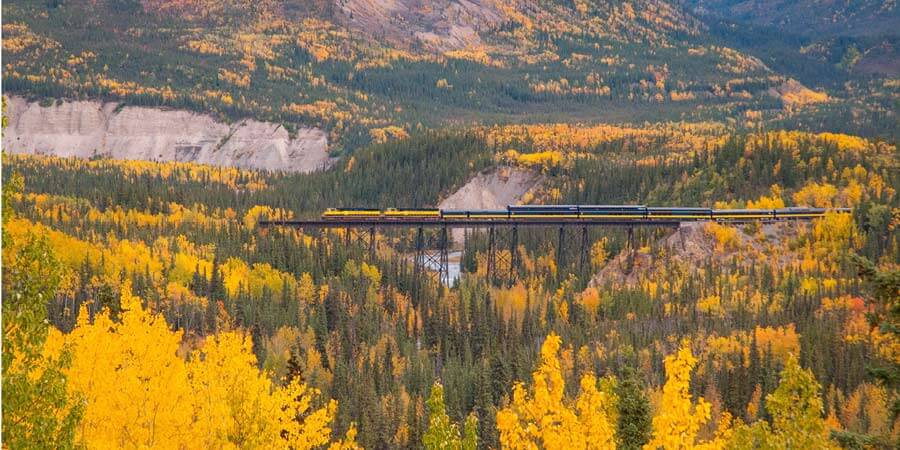 Alaska by Land and Sea Featuring 3 nights in Denali, Vacations By Rail