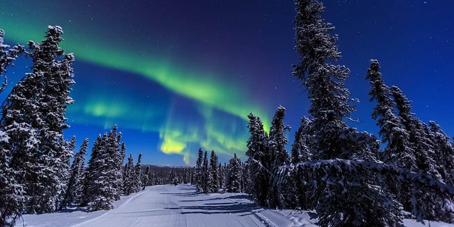 Alaska Northern Lights & Winter Nights – An Escorted Journey, Vacations By Rail