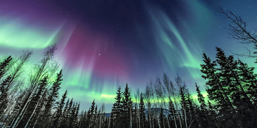 Aurora Viewing at Bettles Lodge, Vacations By Rail