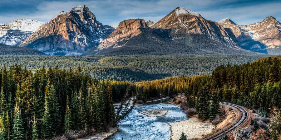 Canadian Rockies Featuring Banff & Lake Louise, Vacations By Rail