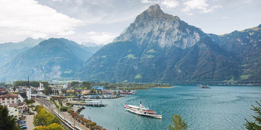 First Class Swiss Mountains & Italian Lakes, Vacations By Rail