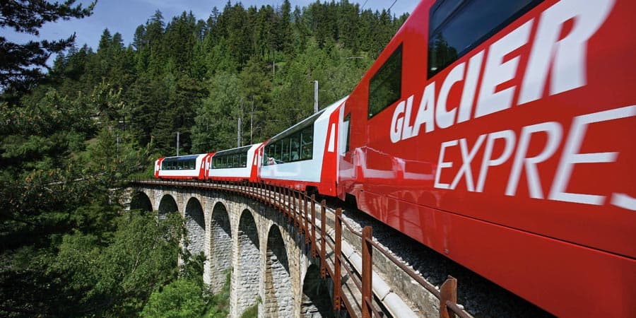 First Class Glacier Express, Zermatt & Matterhorn, Vacations By Rail