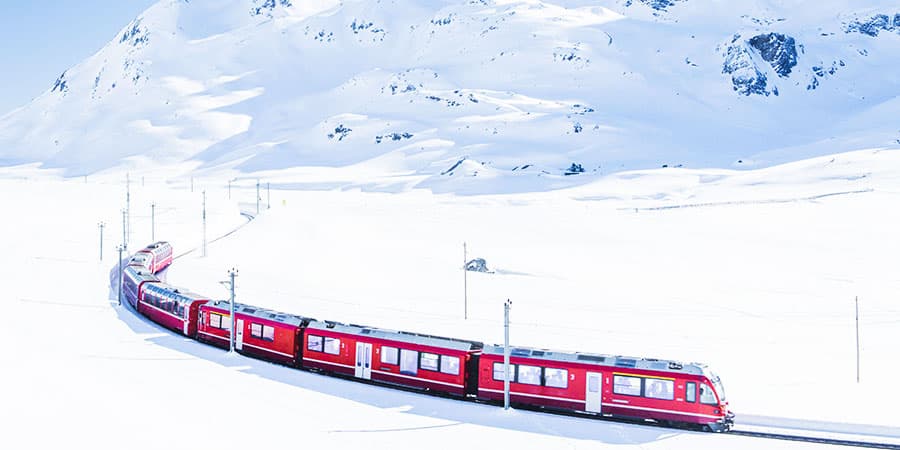 Grand Train Tour of Switzerland in Winter, Vacations By Rail