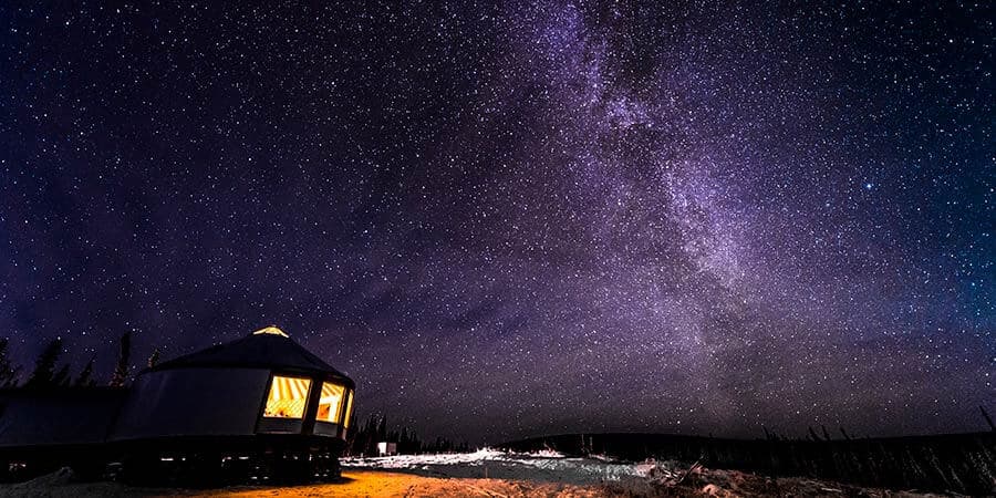 Northern Lights at Borealis Basecamp, Vacations By Rail