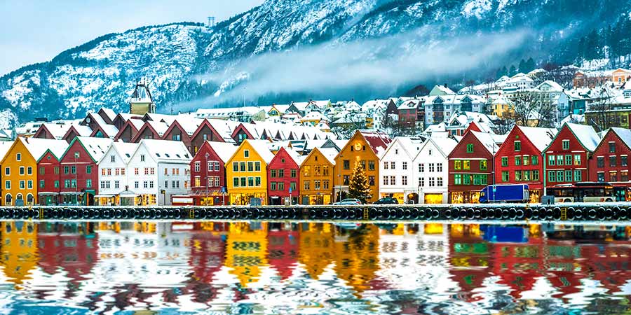 Norway's Fjords & Cities in Winter, Vacations By Rail
