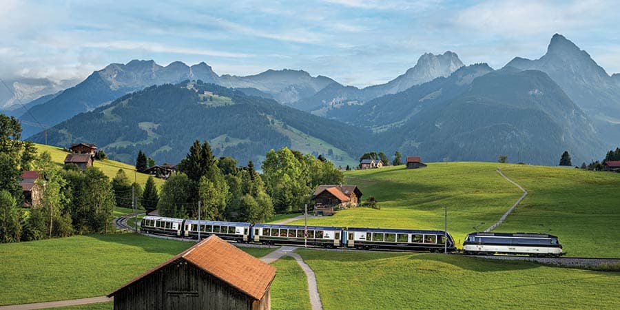 Premium GoldenPass: Switzerland’s Lakes & Peaks, Vacations By Rail