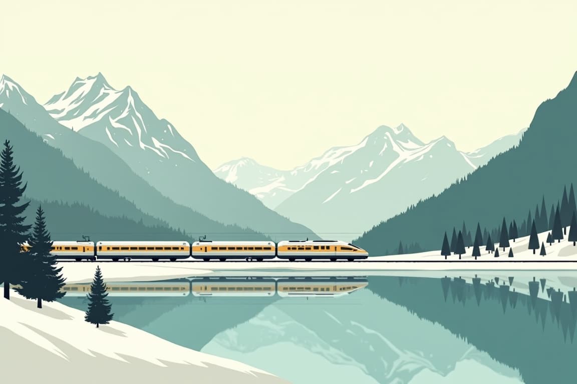 Illustration of 2026 Departures - London to Rome including the Venice Simplon Orient Express and return by air