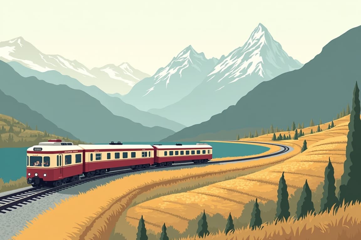 Illustration of 2026 Departures - London to Verona Round Trip aboard the Venice Simplon Orient Express