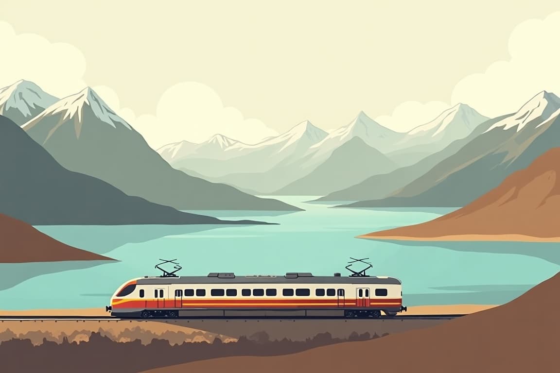 Illustration of 8 Days Xining Lhasa Namtso Shigatse Tour by Scenic Tibet Train