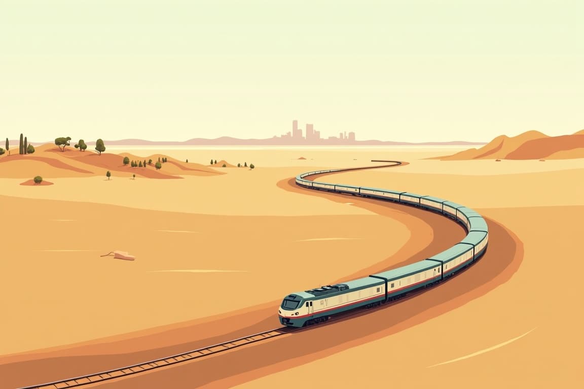 Illustration of Adelaide Classic City Stay 2026 (Indian Pacific, Perth to Adelaide)