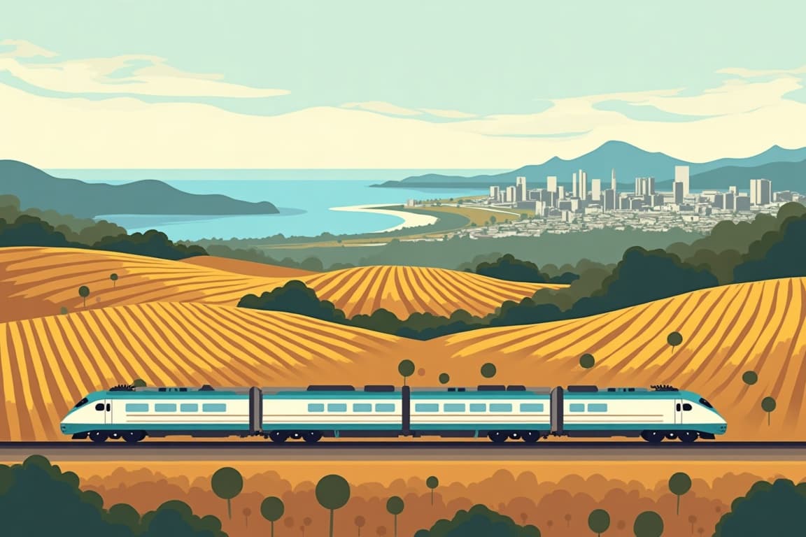 Illustration of Adelaide Classic City Stay 2027 (Great Southern, Brisbane to Adelaide)