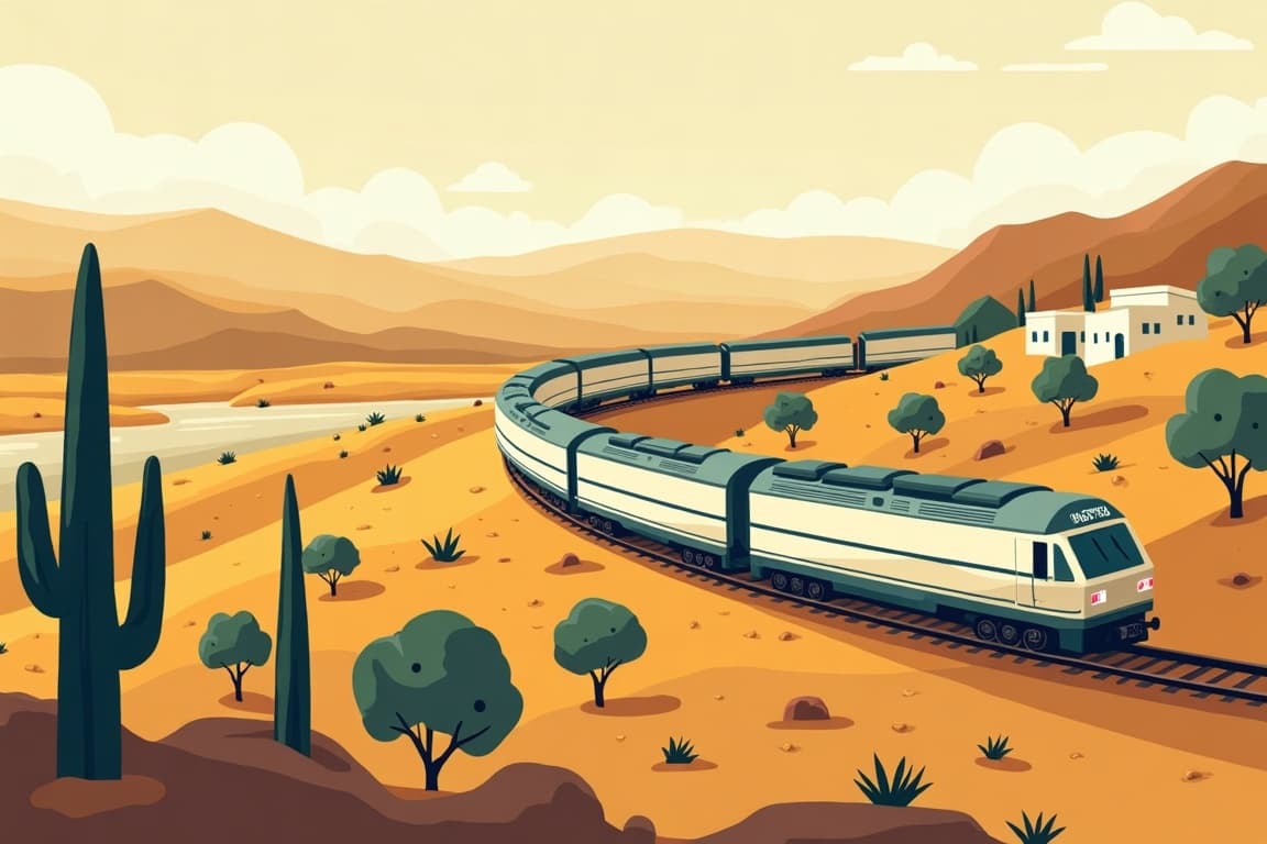 Illustration of Al Andalus Express – Madrid to Seville