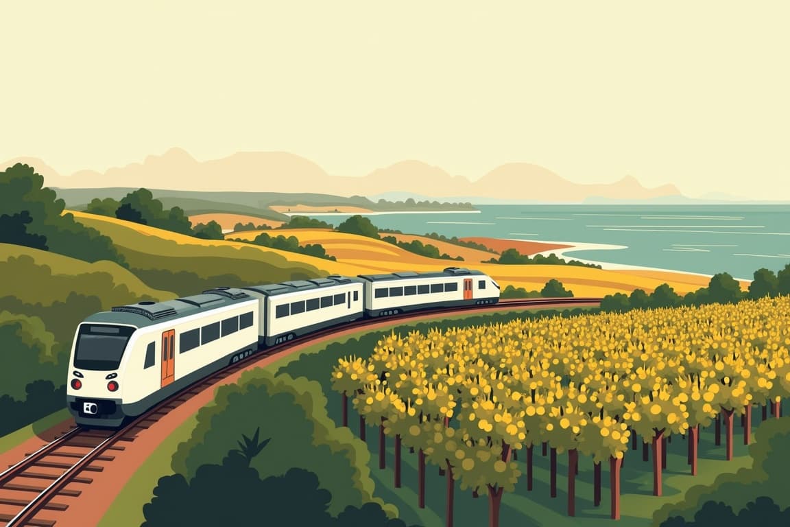 Illustration of Beautiful Bordeaux, the Dordogne & La Rochelle