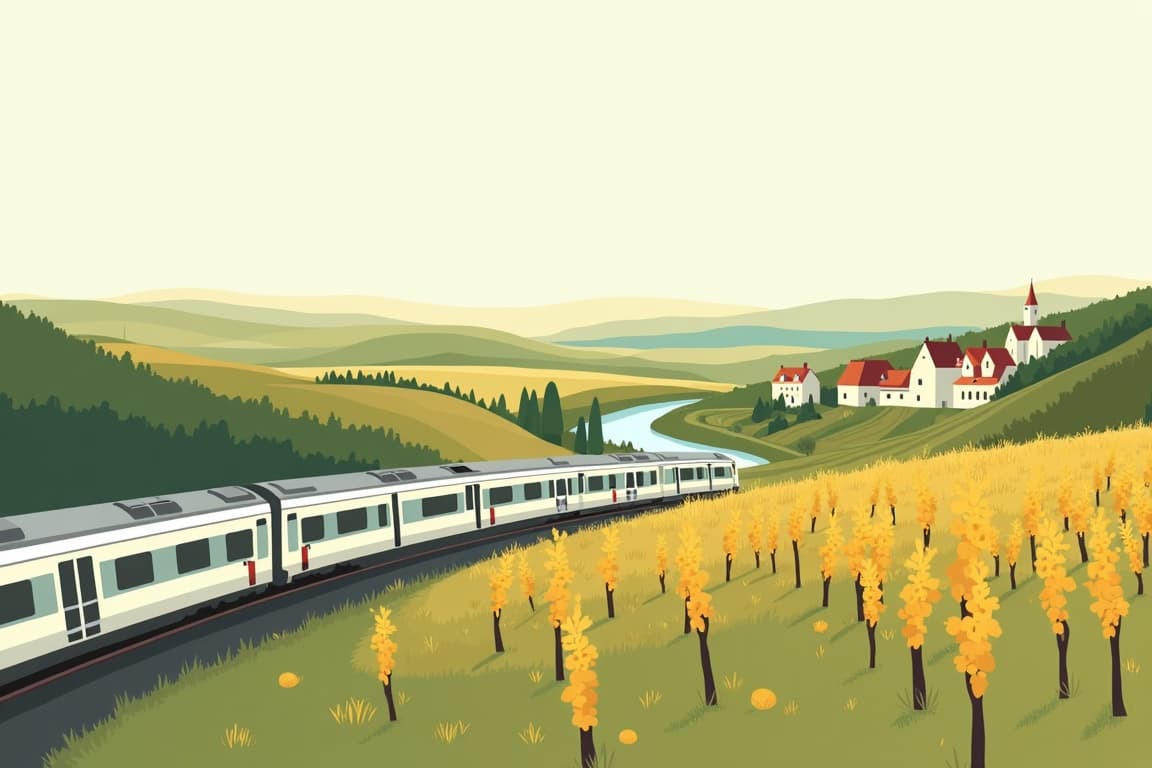 Illustration of Beautiful Bordeaux, the Dordogne and La Rochelle