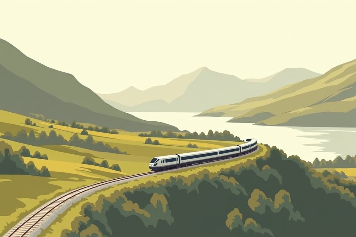 Illustration of Belmond Royal Scotsman - Wild Spirit of Scotland from London