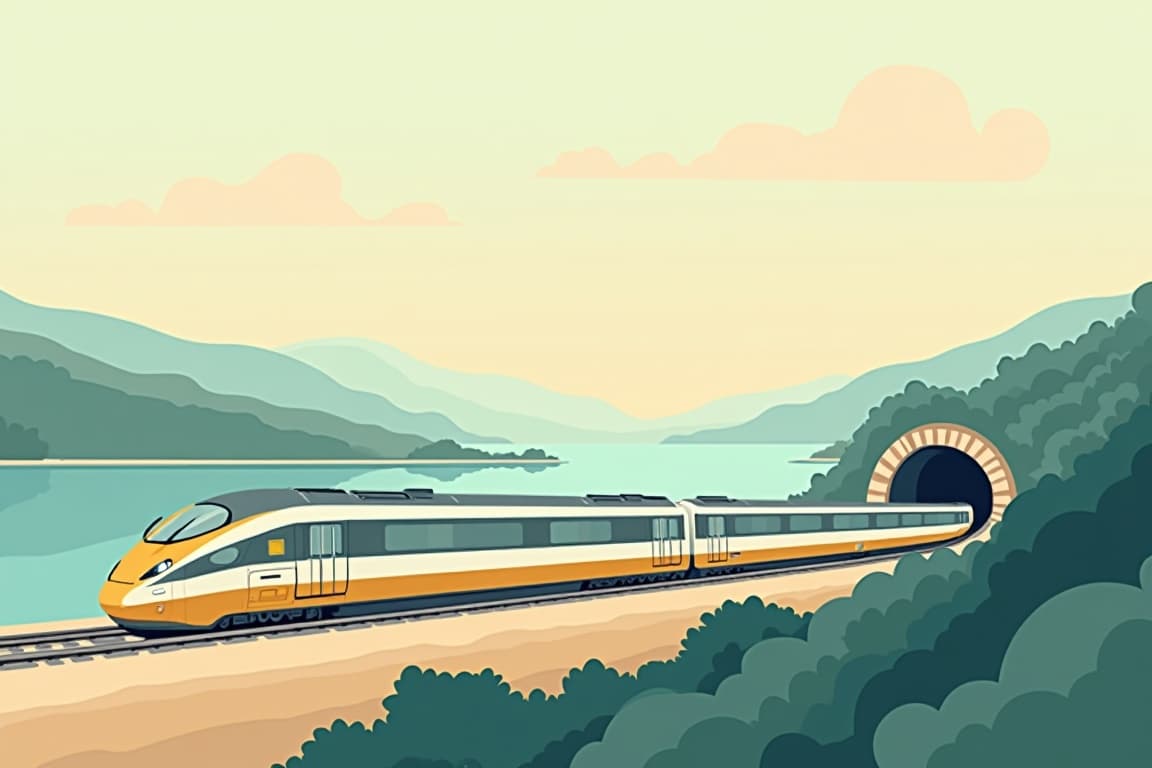 Illustration of Best of London & Paris by Rail