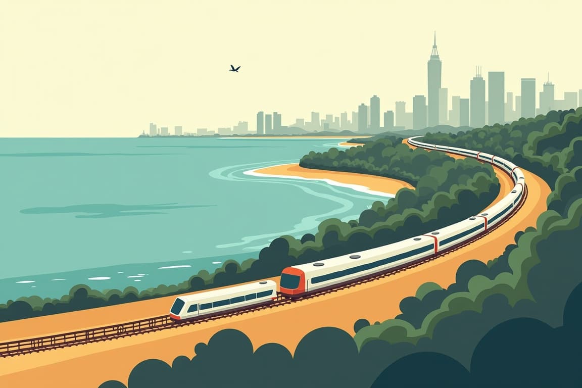 Illustration of Best of Queensland from Sydney